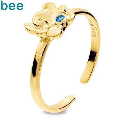 Image of 9 karat Pige elefant ring